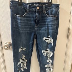 Size 8 Long American Eagle Jeggings